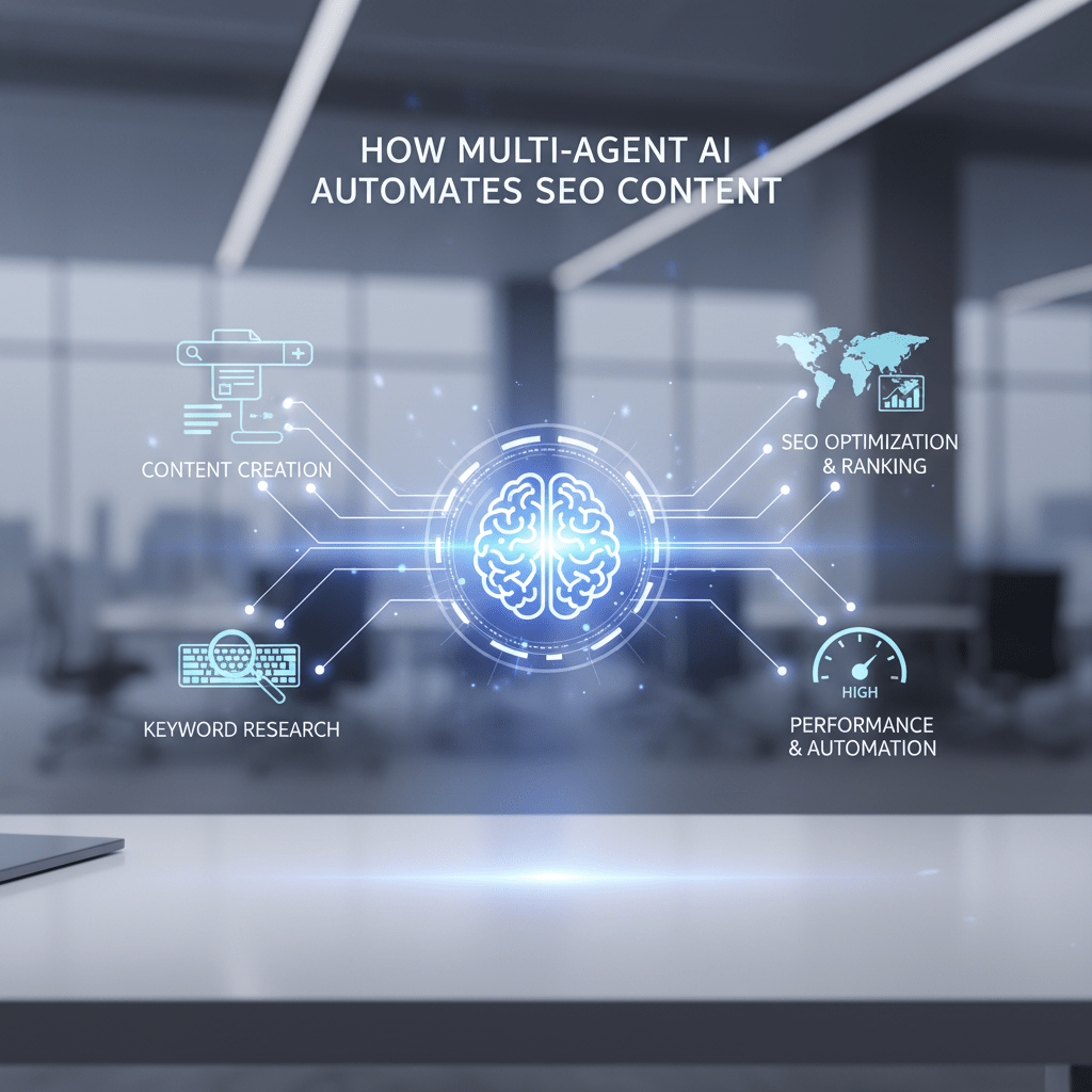 Featured image for: How Multi-Agent AI Automates SEO Content