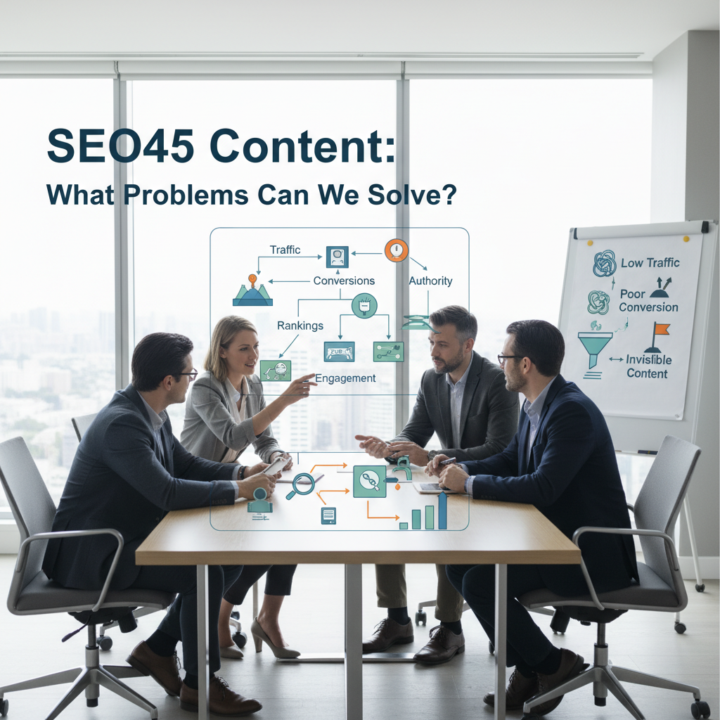 Featured image for: SEO45 Content: What Problems Can We Solve?