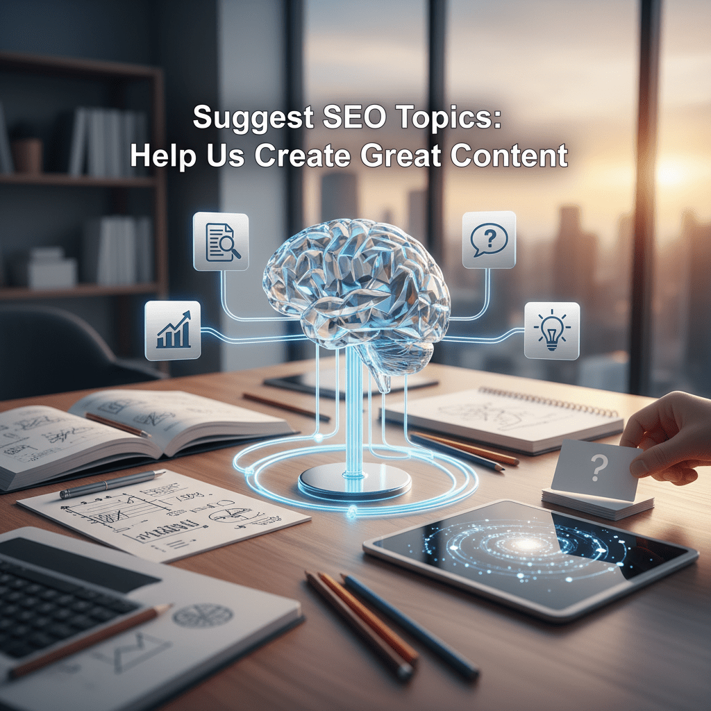 Featured image for: Suggest SEO Topics: Help Us Create Great Content