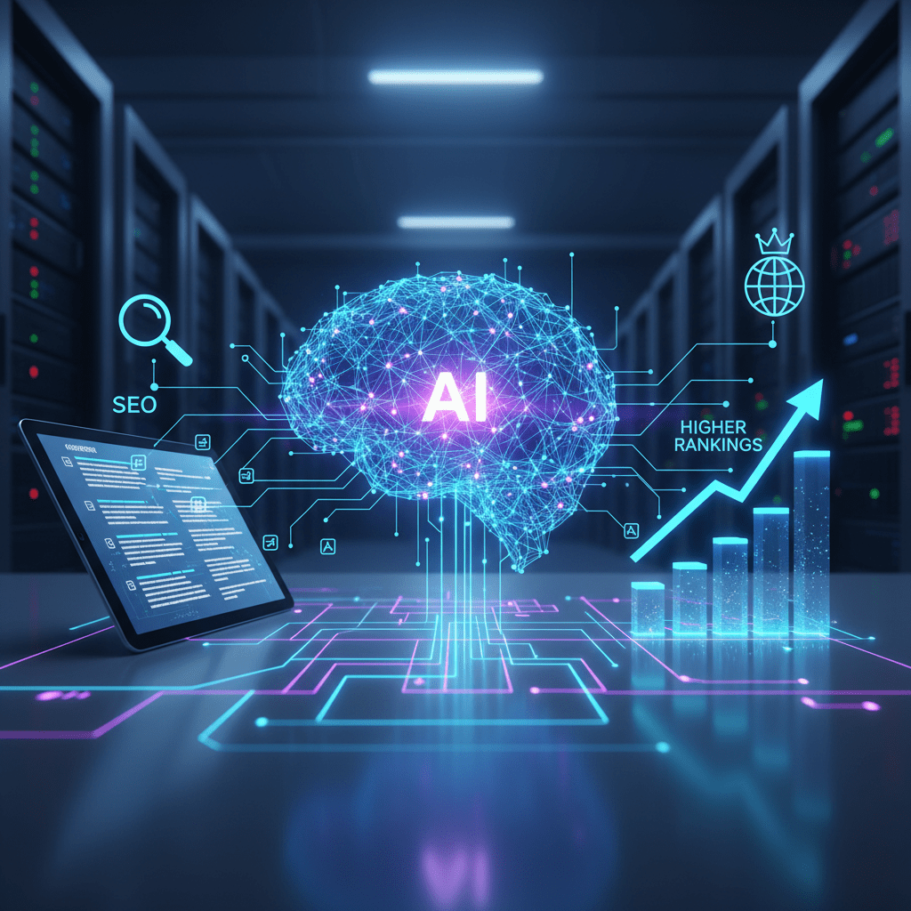Featured image for: SEO Content Optimization: AI's Role in Higher Rankings