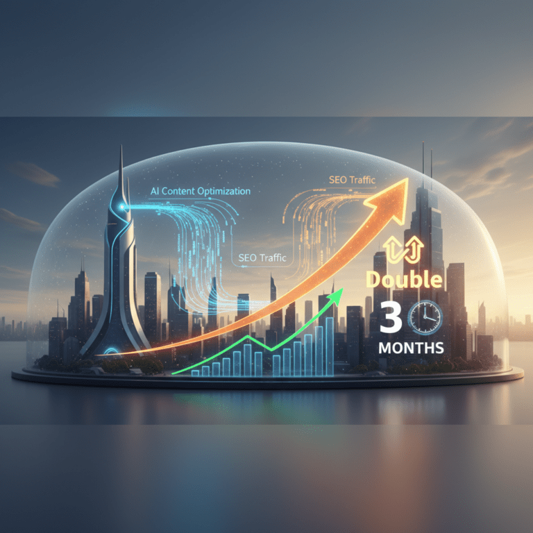 Featured image for: AI Content Optimization: Double Your SEO Traffic in 3 Months