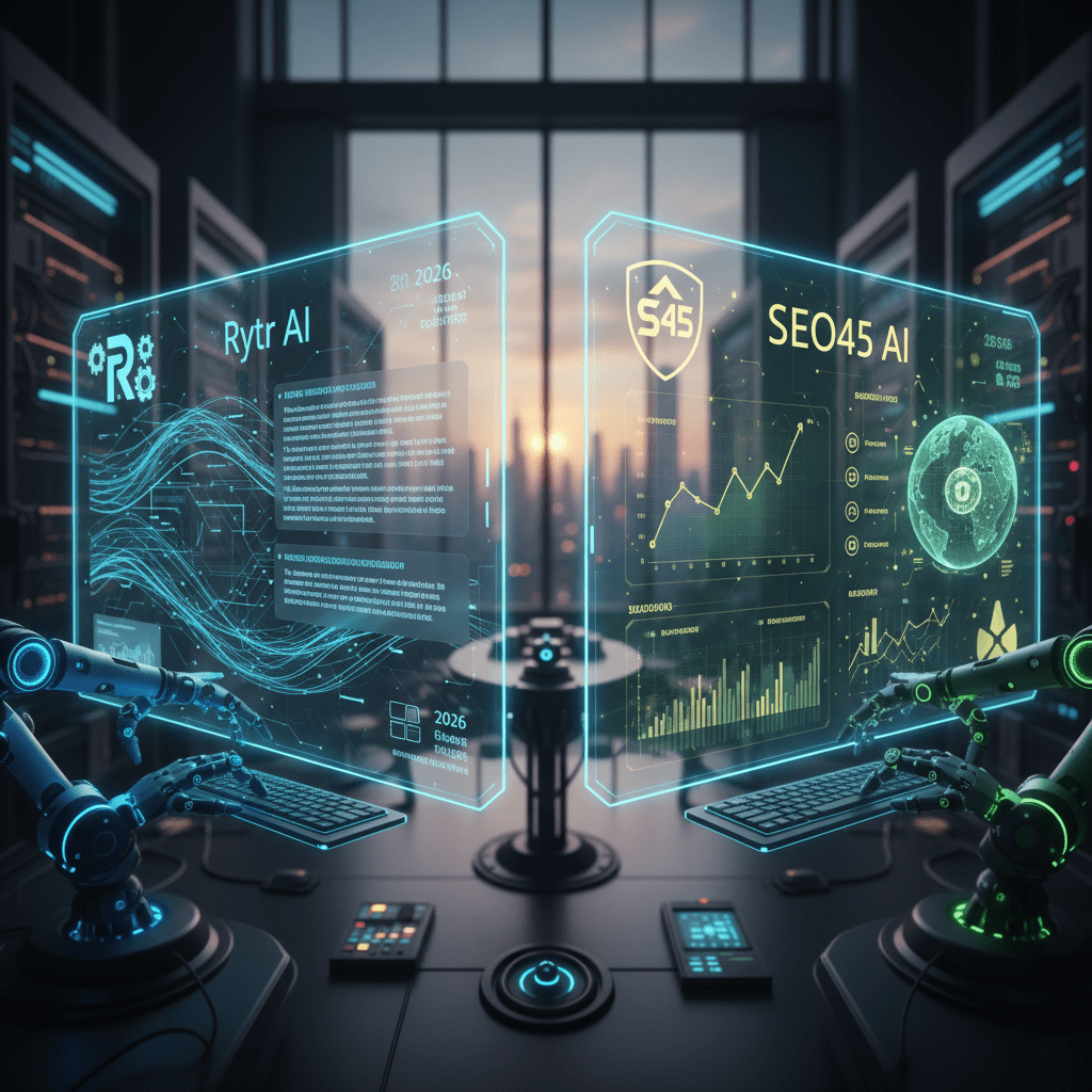 Featured image for: Rytr vs. SEO45 AI: Content Automation in 2026
