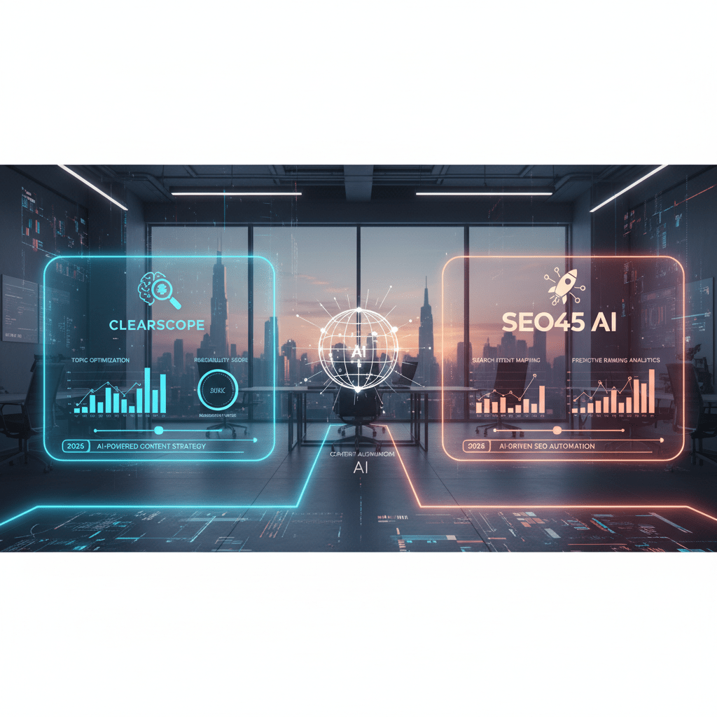 Featured image for: Content Automation: Clearscope vs SEO45 AI in 2026