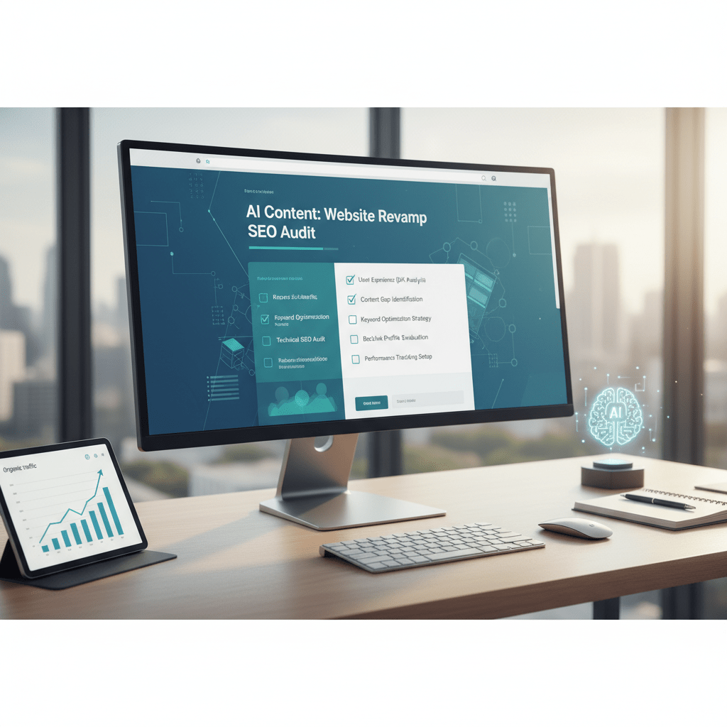 Featured image for: AI Content: Website Redesign SEO Checklist
