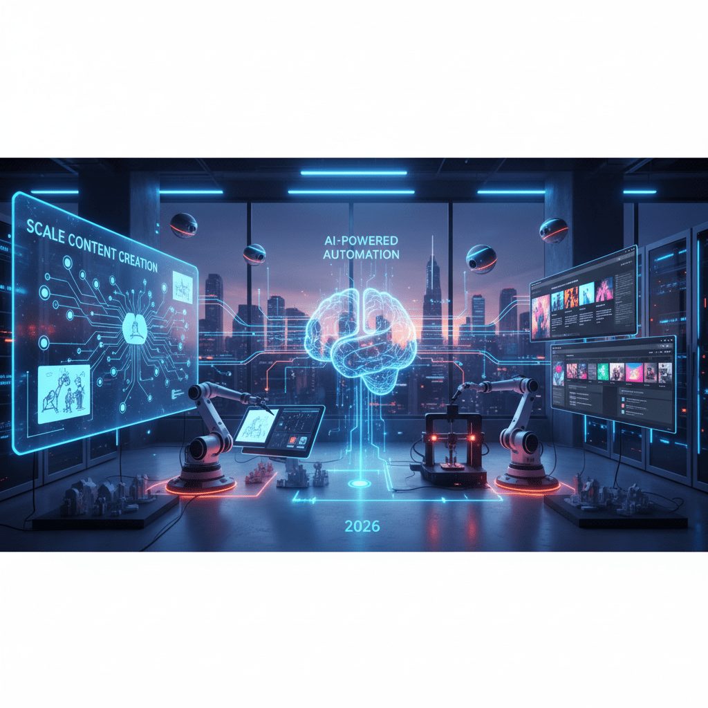 Featured image for: Scale Content Creation: AI-Powered Automation in 2026