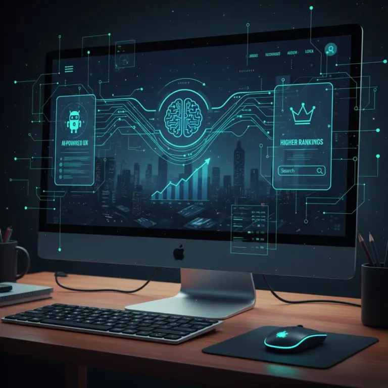 Featured image for: Website Design: AI-Powered UX for Higher Rankings