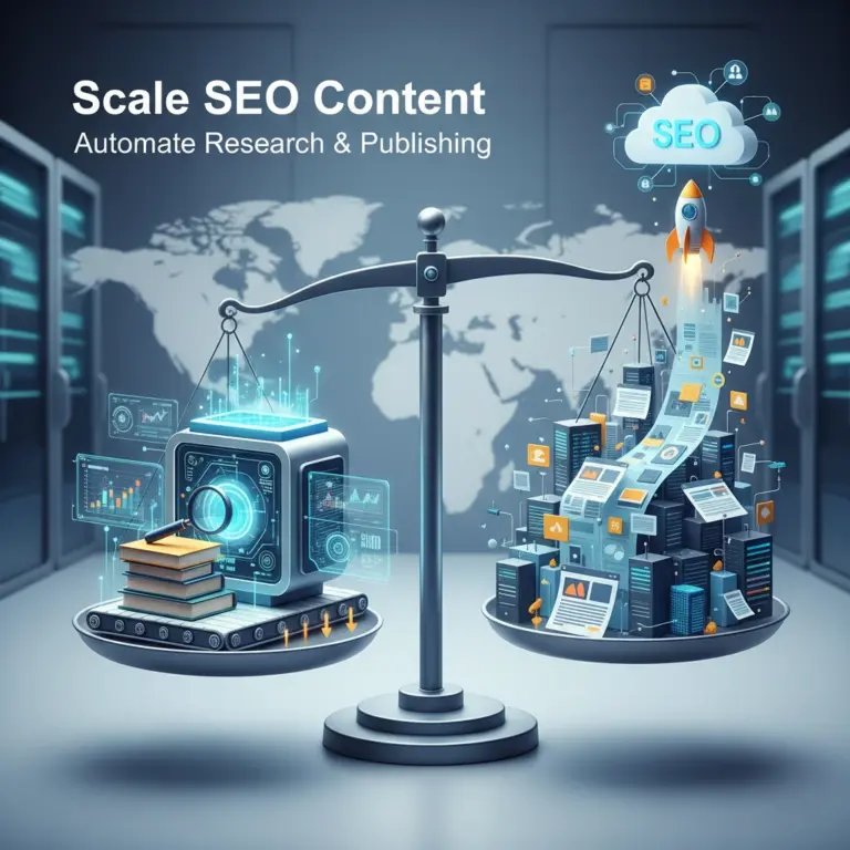 Featured image for: Scale SEO Content: Automate Research & Publishing