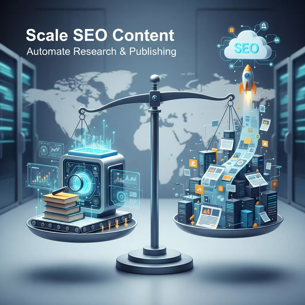 Featured image for: Scale SEO Content: Automate Research & Publishing